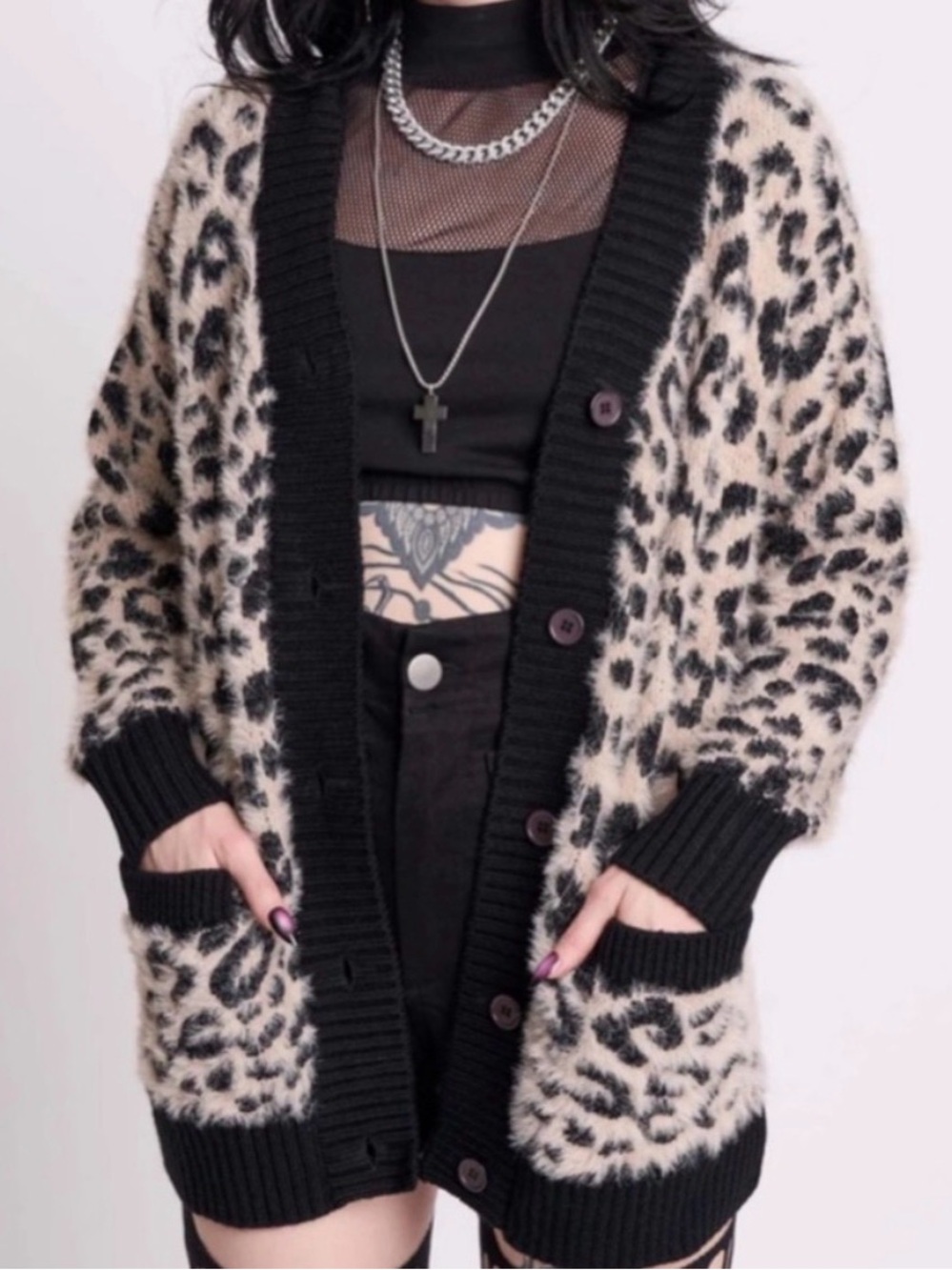 Midnight Hour | Punks Not Dead Cardigan